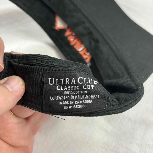 Ashley Furniture Unisex Visor Black Adjustable One Size Fits All - Picture 8 of 10